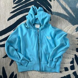 A&F cropped hoodie L